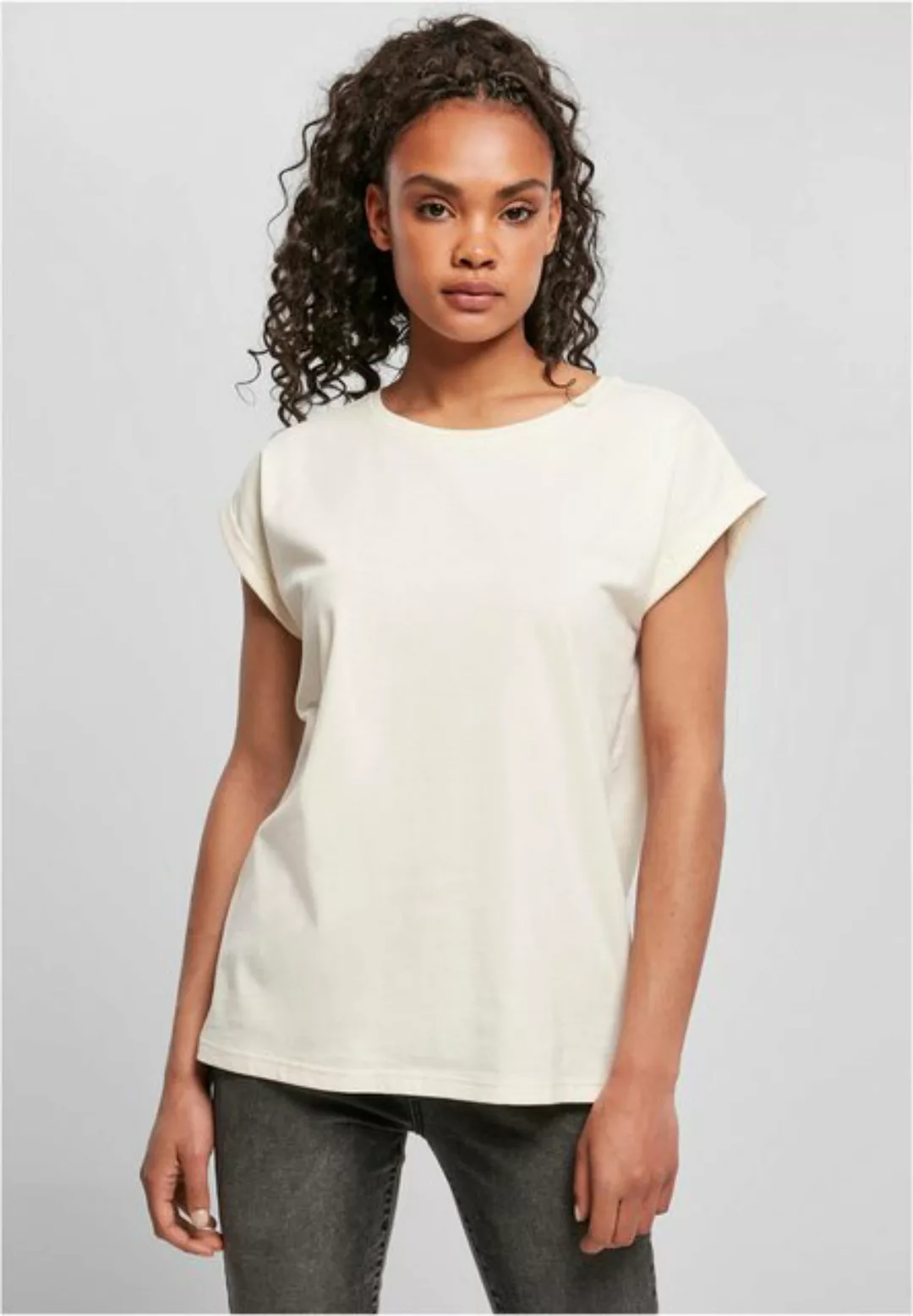 URBAN CLASSICS T-Shirt TB2983 - Ladies Organic Extended Shoulder Tee whites günstig online kaufen