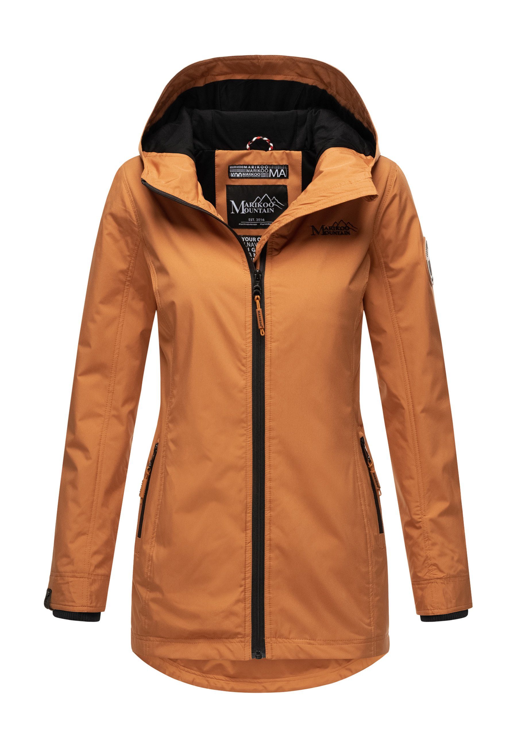 Marikoo Outdoorjacke "Honigbeere", sportliche Übergangsjacke mit Kapuze günstig online kaufen