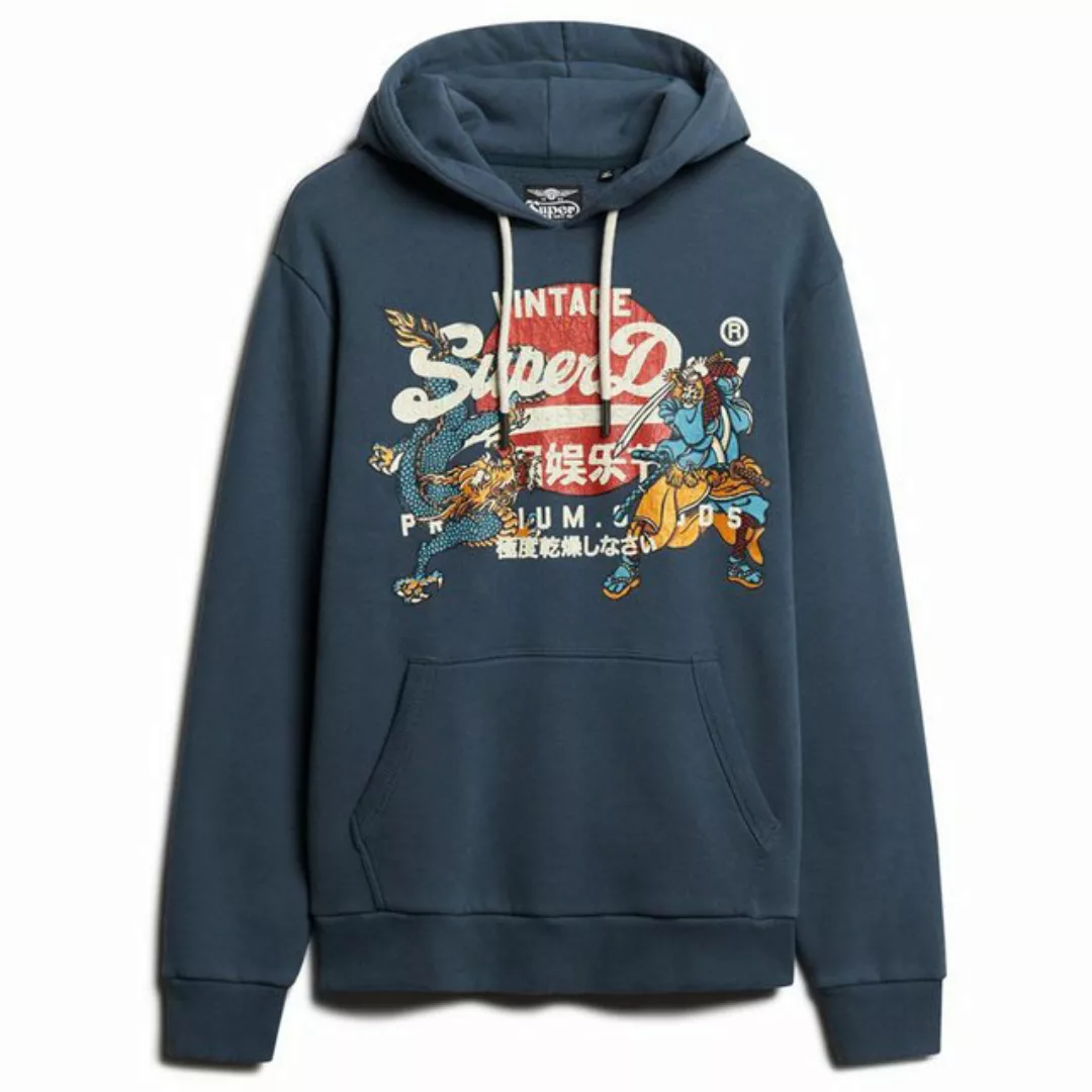 Superdry Sweatshirt Herren Hoodie - Tokyo VI Graphic Hoodie, Cracked günstig online kaufen