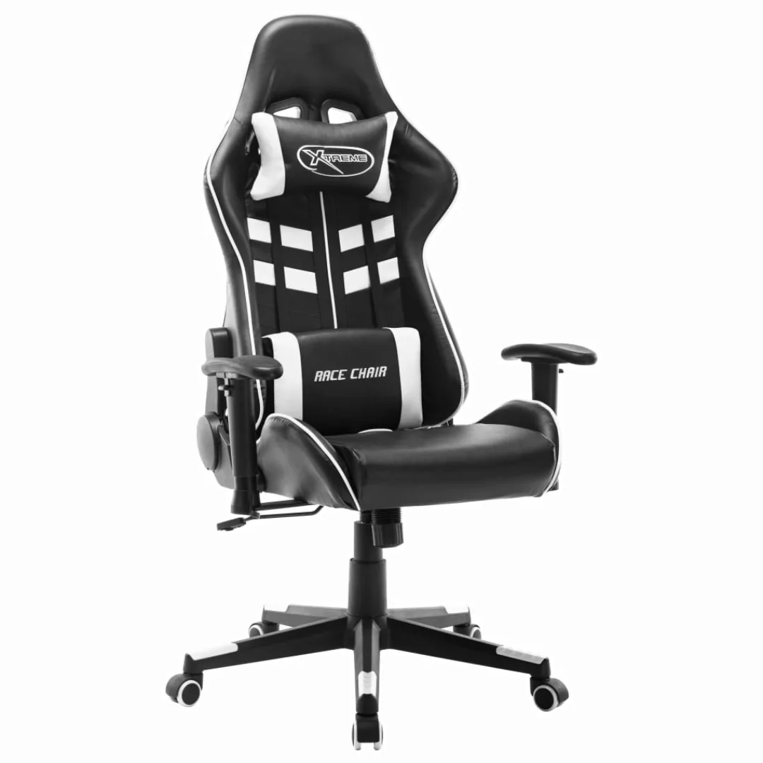 Gaming-stuhl Schwarz Und Weiß Kunstleder günstig online kaufen