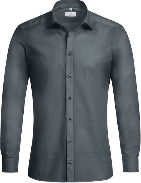 GREIFF Langarmhemd 6720 BASIC Slim Fit günstig online kaufen