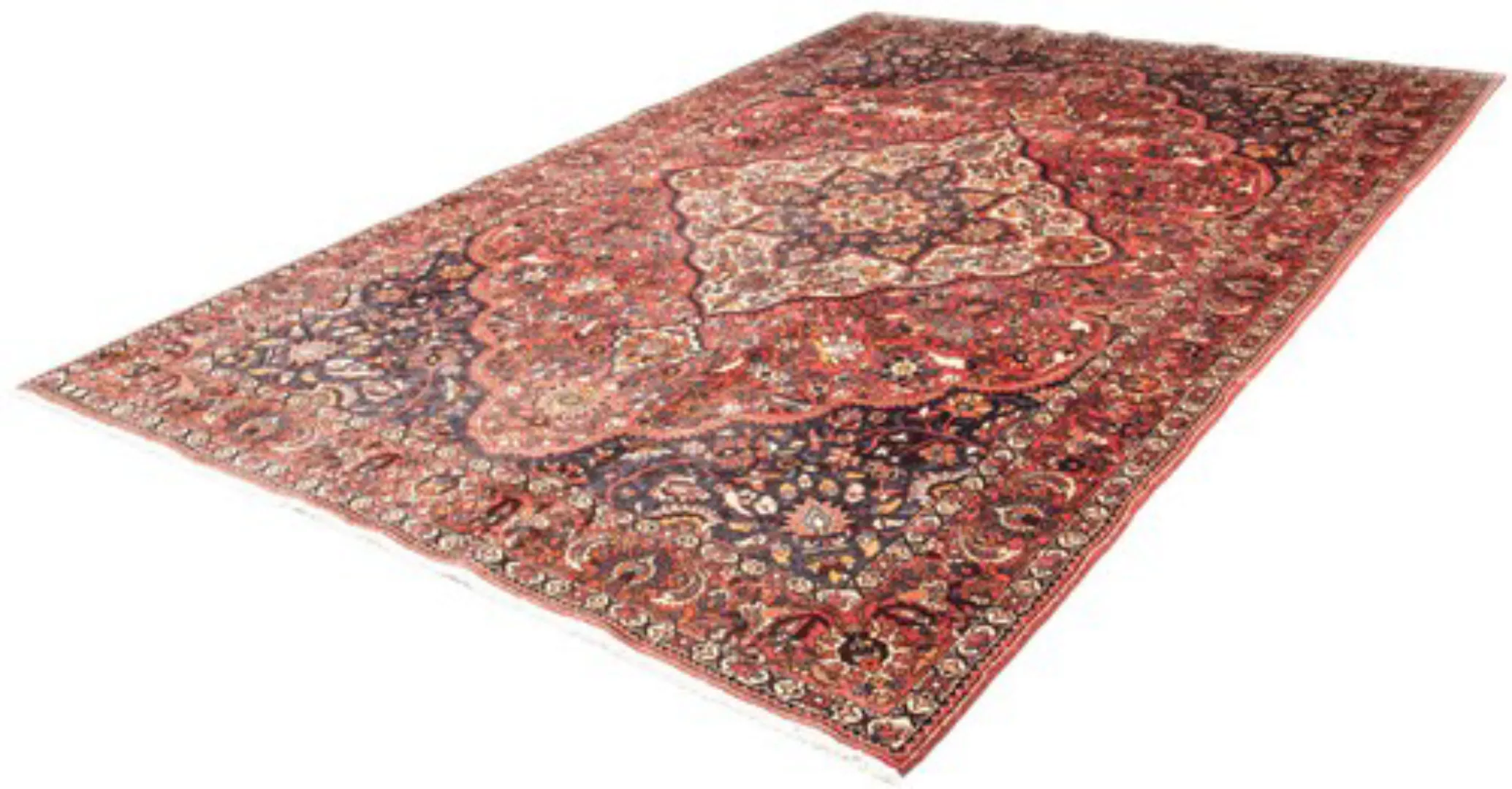 morgenland Wollteppich »Bachtiar Medaillon Rosso 326 x 214 cm«, rechteckig günstig online kaufen
