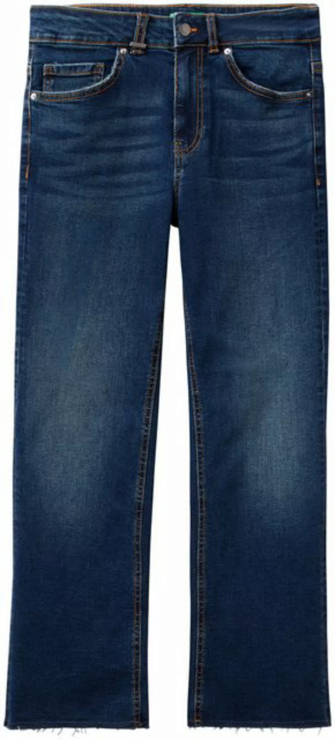 United Colors of Benetton Weite Jeans mit geradem Bein günstig online kaufen