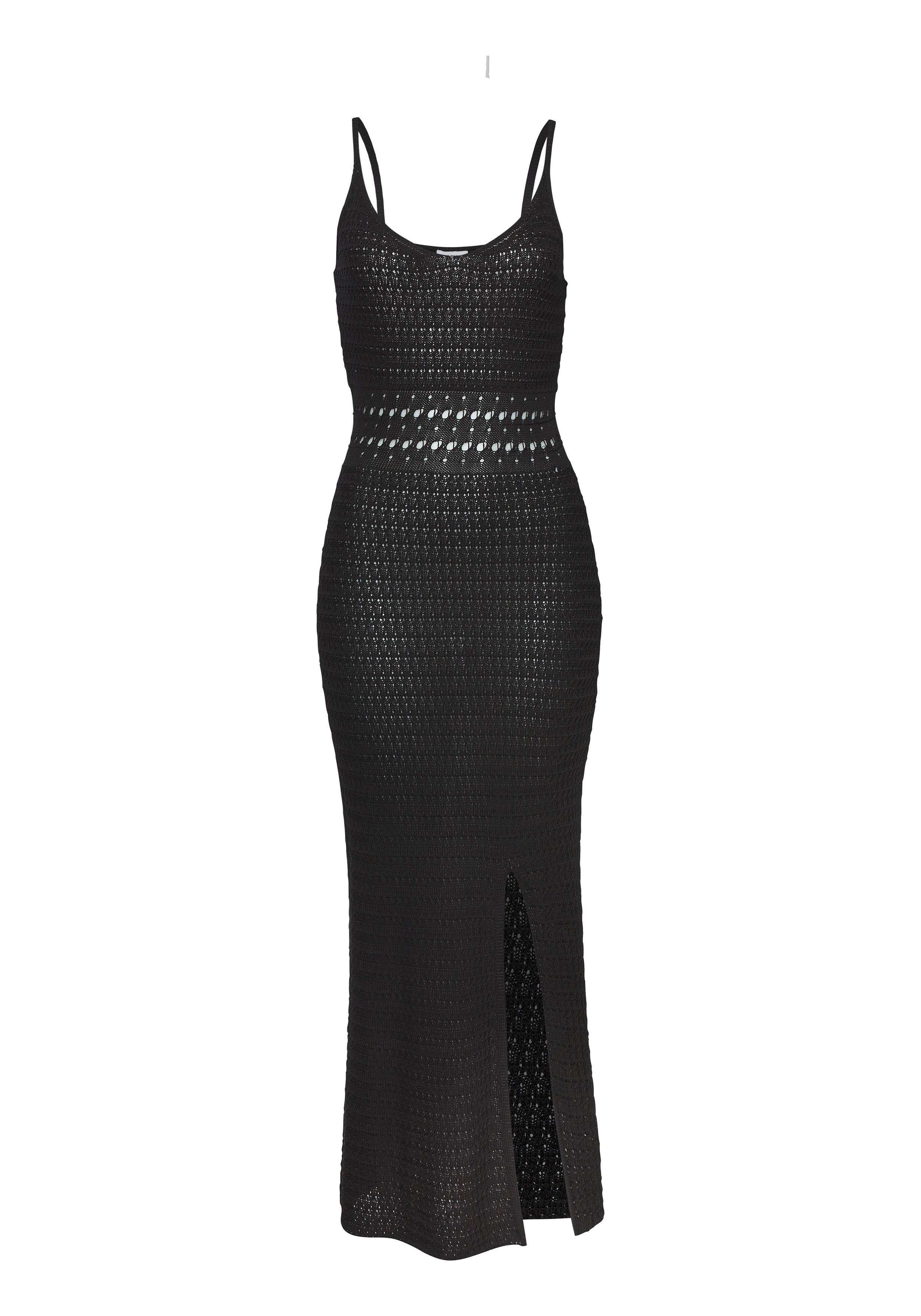Vivance Strickkleid, mit Schlitz, Festival, modisches Häkelkleid, Strandkle günstig online kaufen