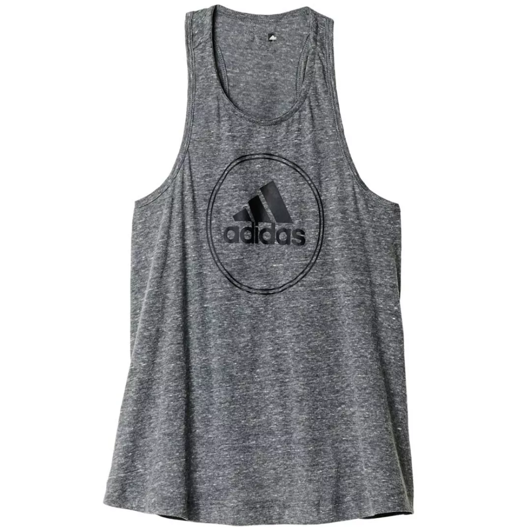 adidas Performance Tank Logo Tanktop Damen-Laufshirt Black/Colo günstig online kaufen