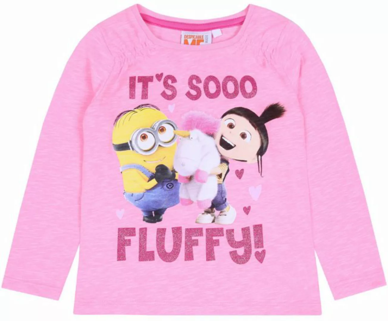 Sarcia.eu Langarmbluse Pinke Bluse, lange Ärmel MINIONS 5-6 Jahre günstig online kaufen