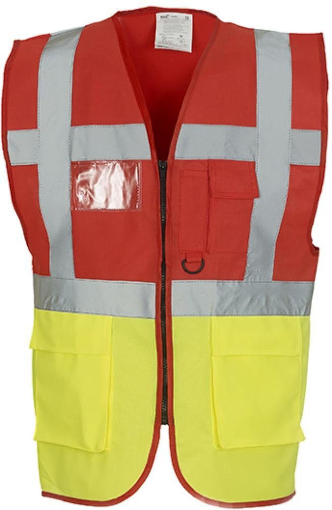 YOKO Warnweste Herren Multi-Functional Executive Waistcoat günstig online kaufen