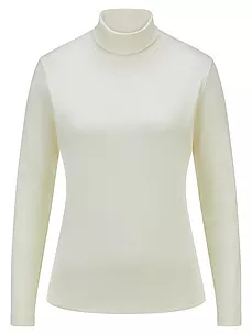 Rollkragen-Shirt Peter Hahn weiss günstig online kaufen