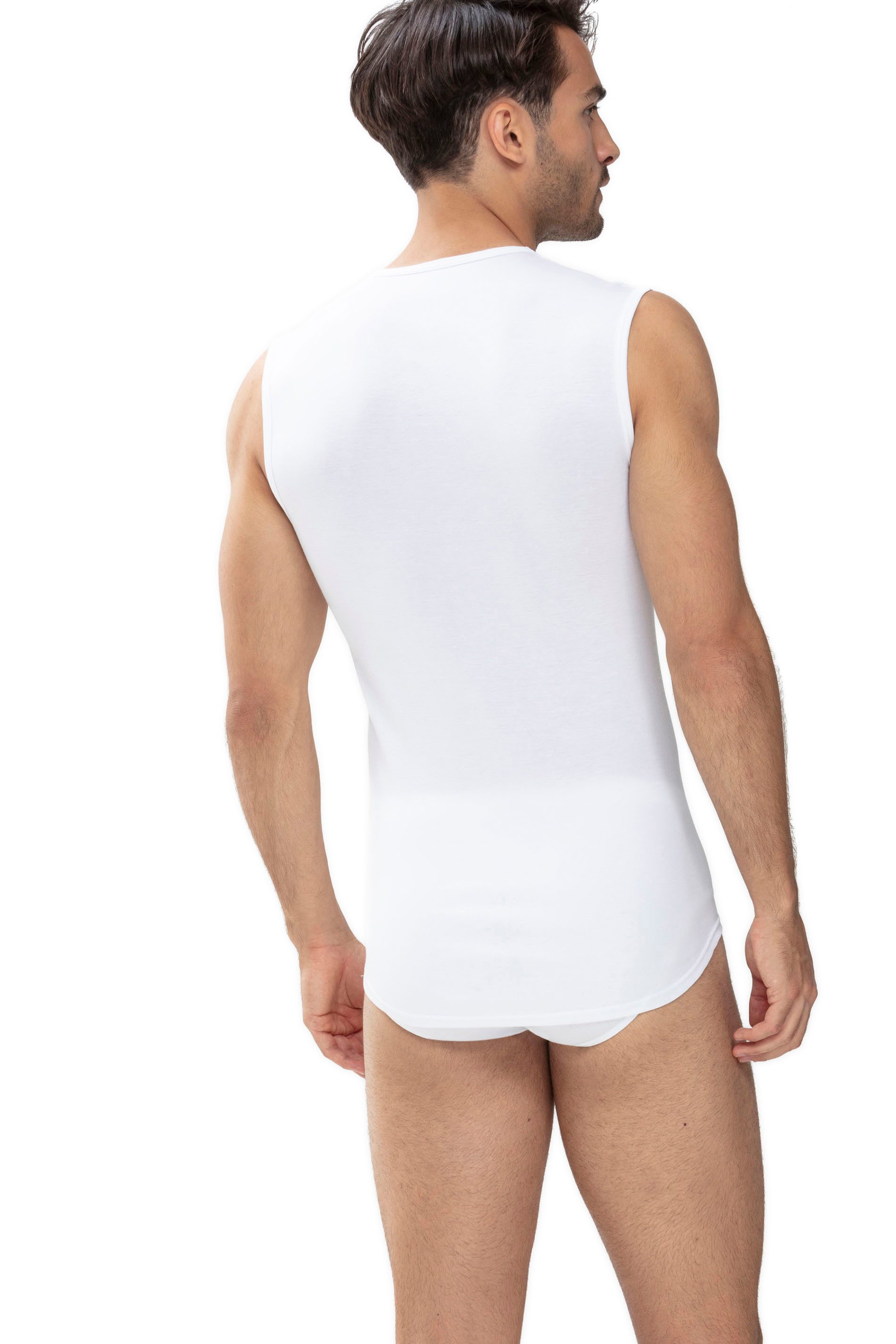 Mey Achseltop "NOBLESSE", ohne Seitennähte, Rundhalsausschnitt, Feinripp günstig online kaufen