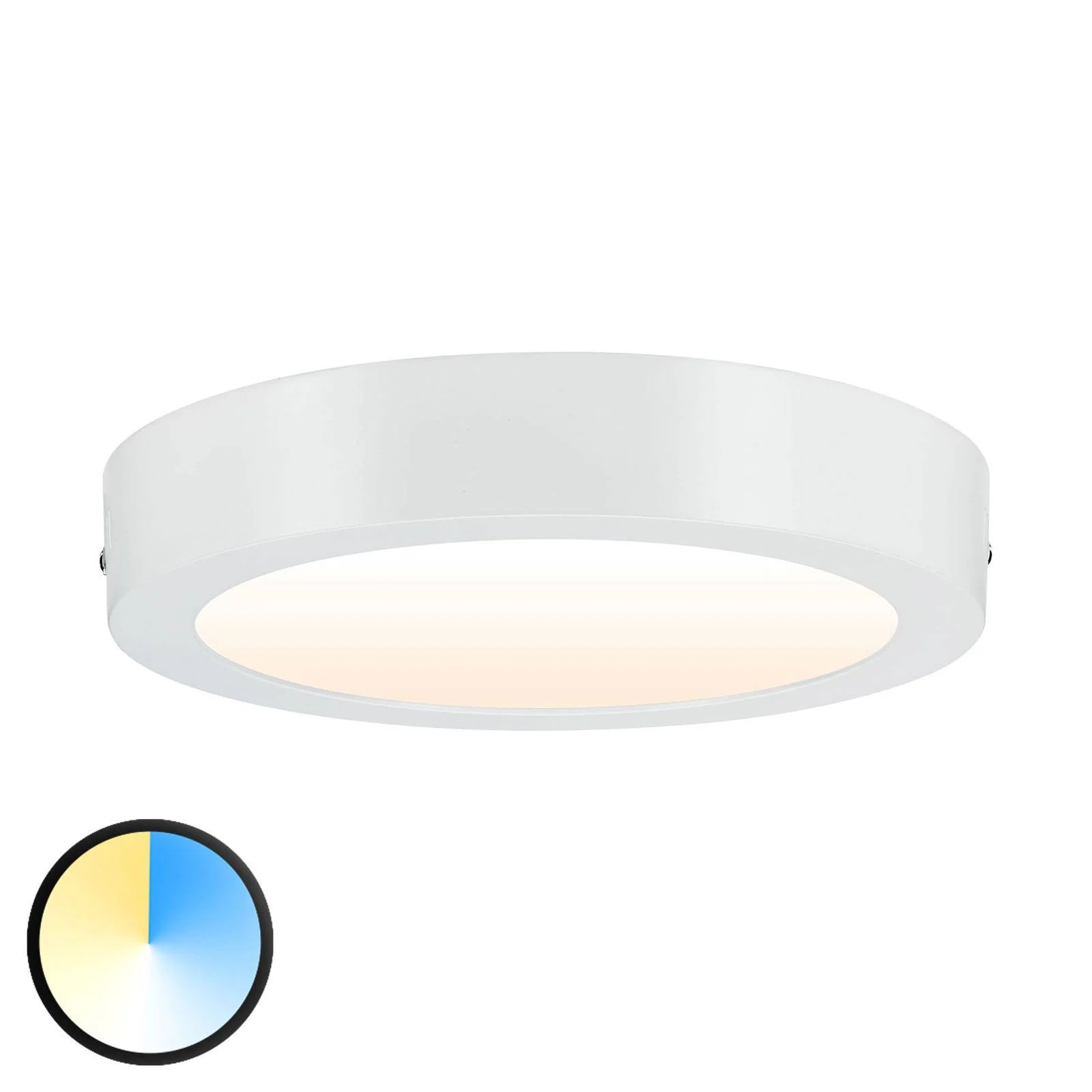 Paulmann Carpo LED-Deckenlampe rund weiß 22,5cm günstig online kaufen