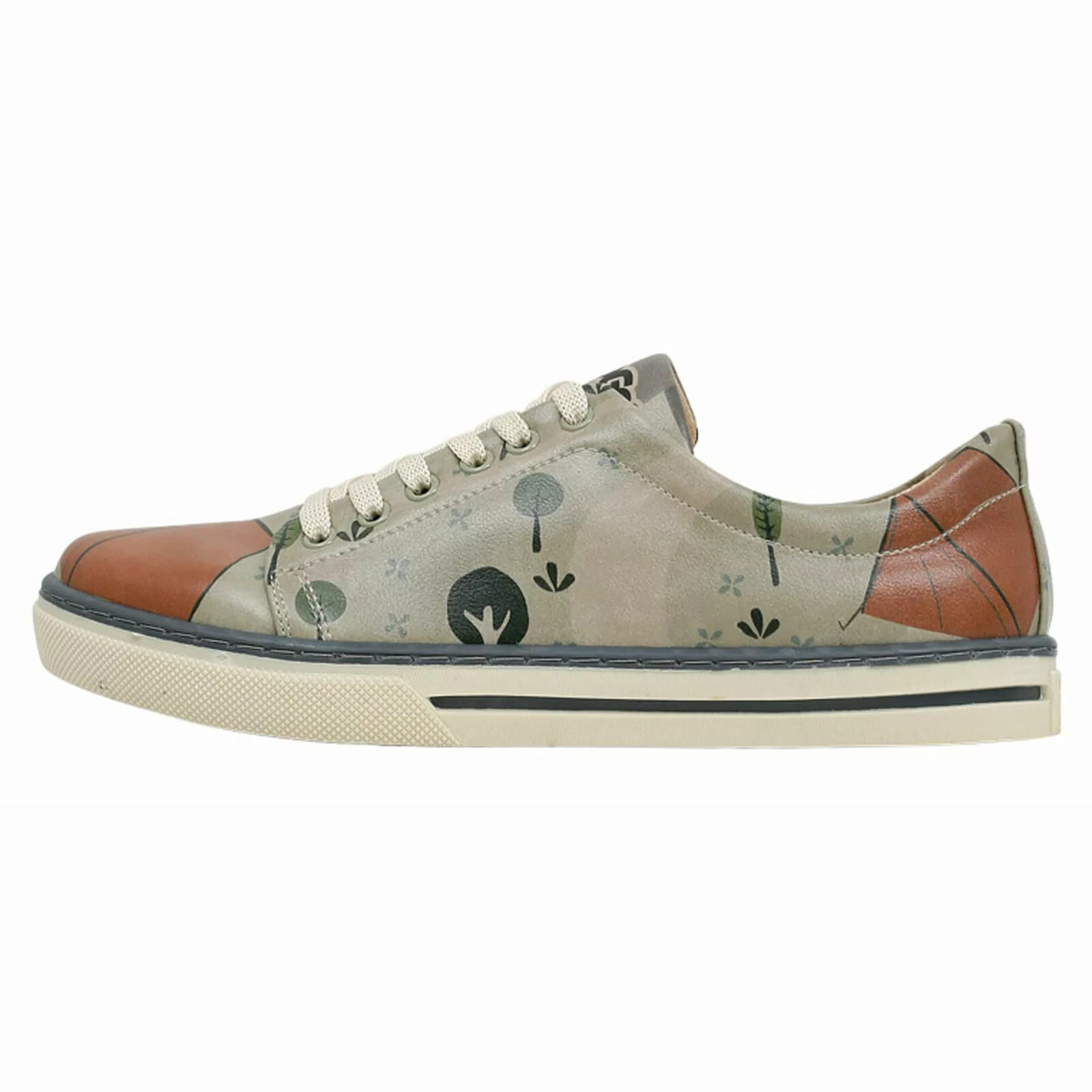 DOGO Sneaker "Damen Sneaker This is Our Happy Place Vegan Damen Sneaker /", günstig online kaufen