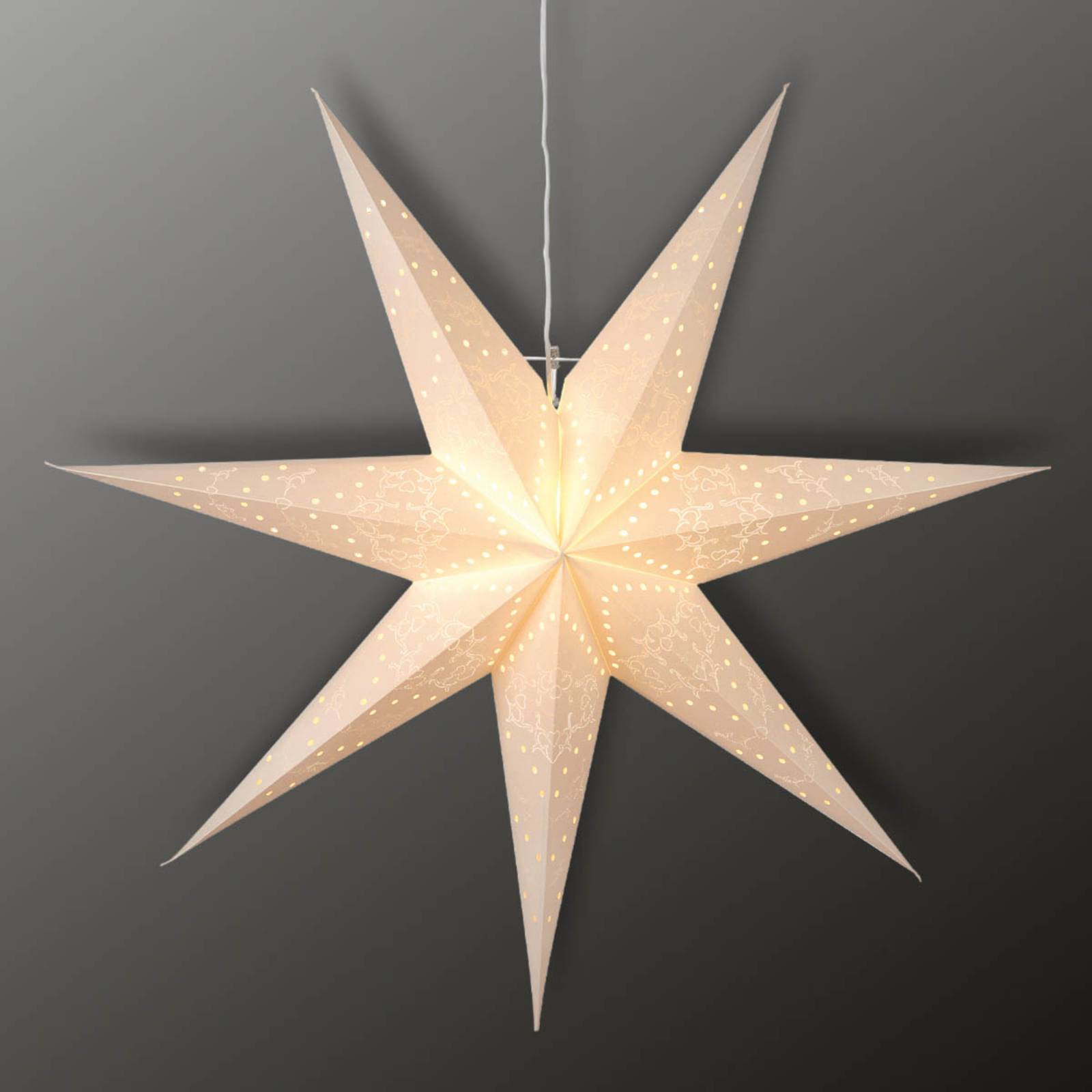 Siebenzackige Sensy Star Dekorationsleuchte günstig online kaufen