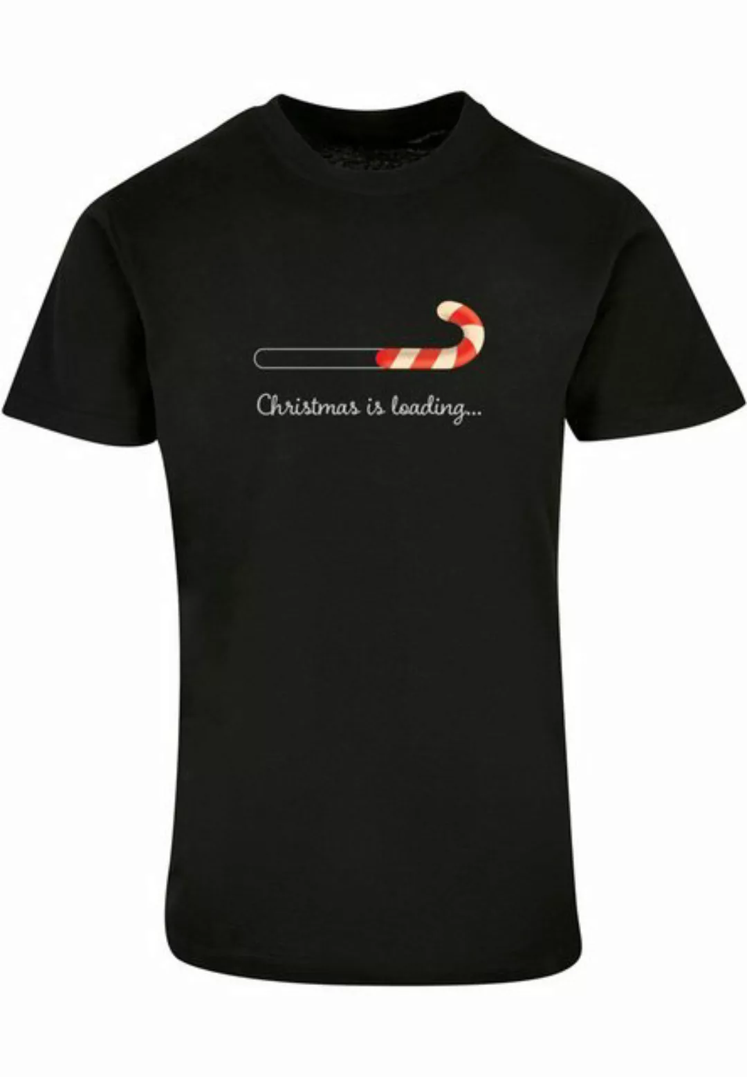 Merchcode T-Shirt Merchcode Herren Christmas Loading Basic Round Neck T-Shi günstig online kaufen