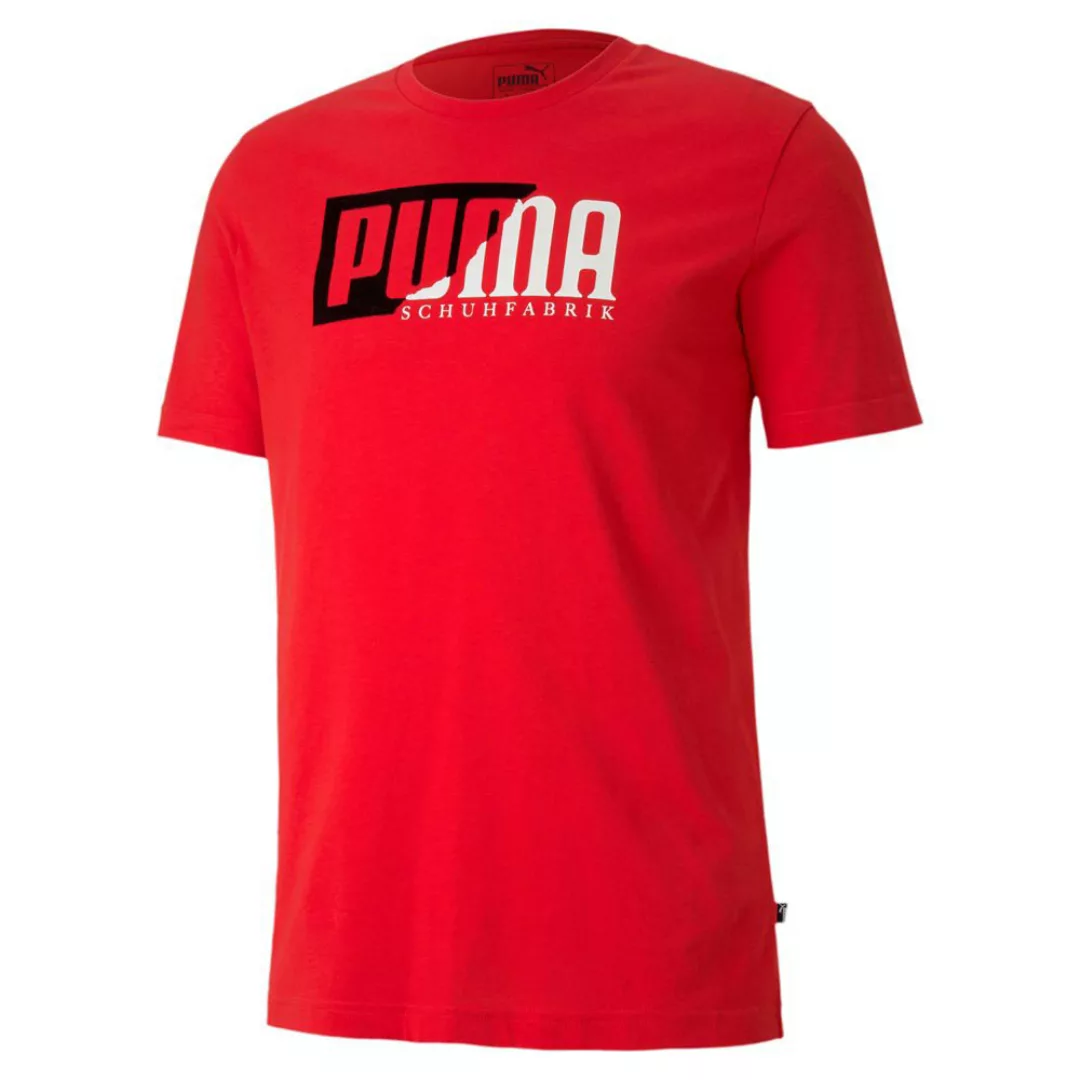 Puma Flock Graphic Kurzarm T-shirt XL High Risk Red günstig online kaufen