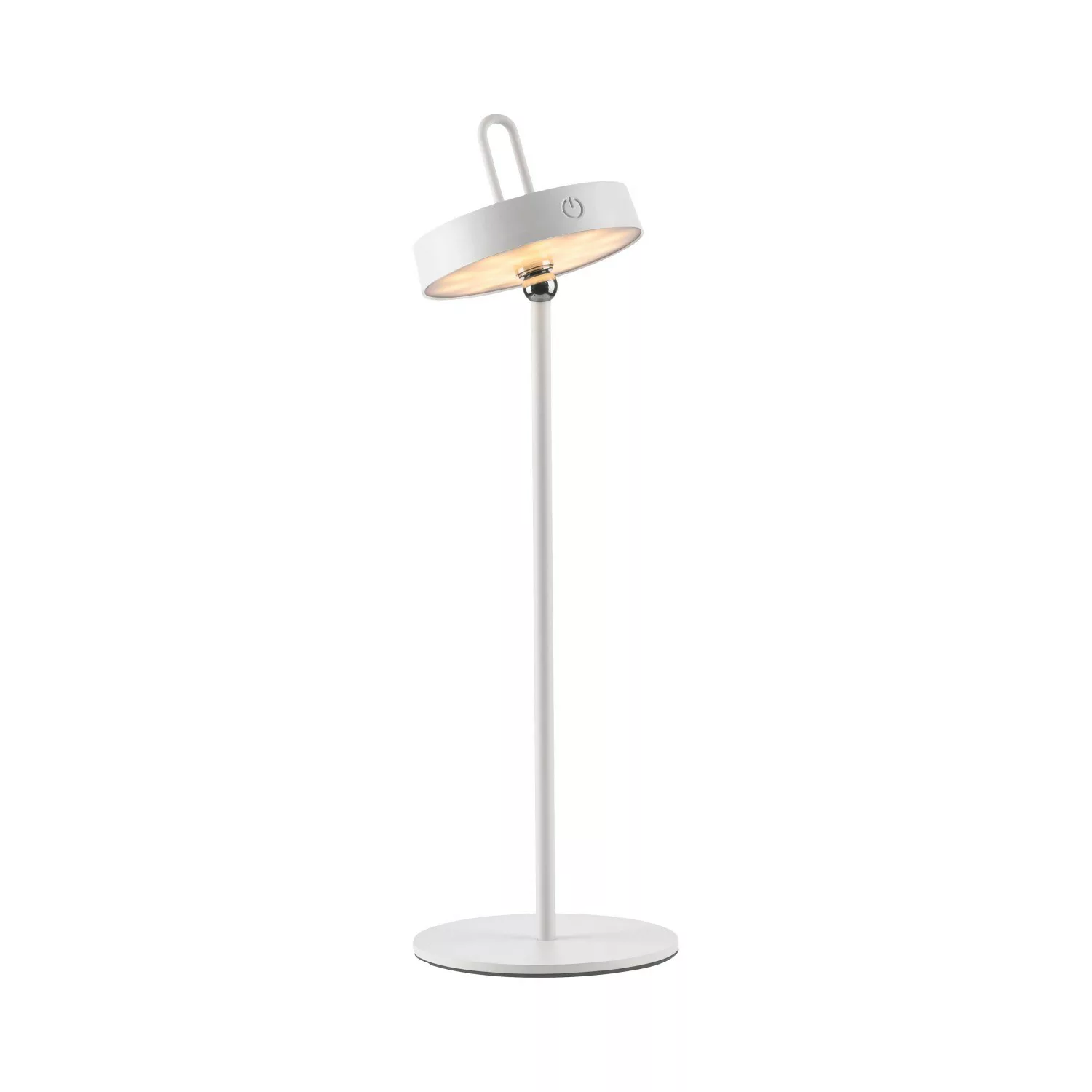 Just Light. LED-Akku-Tischleuchte Amag Weiß 47,2 cm x Ø 15 cm günstig online kaufen