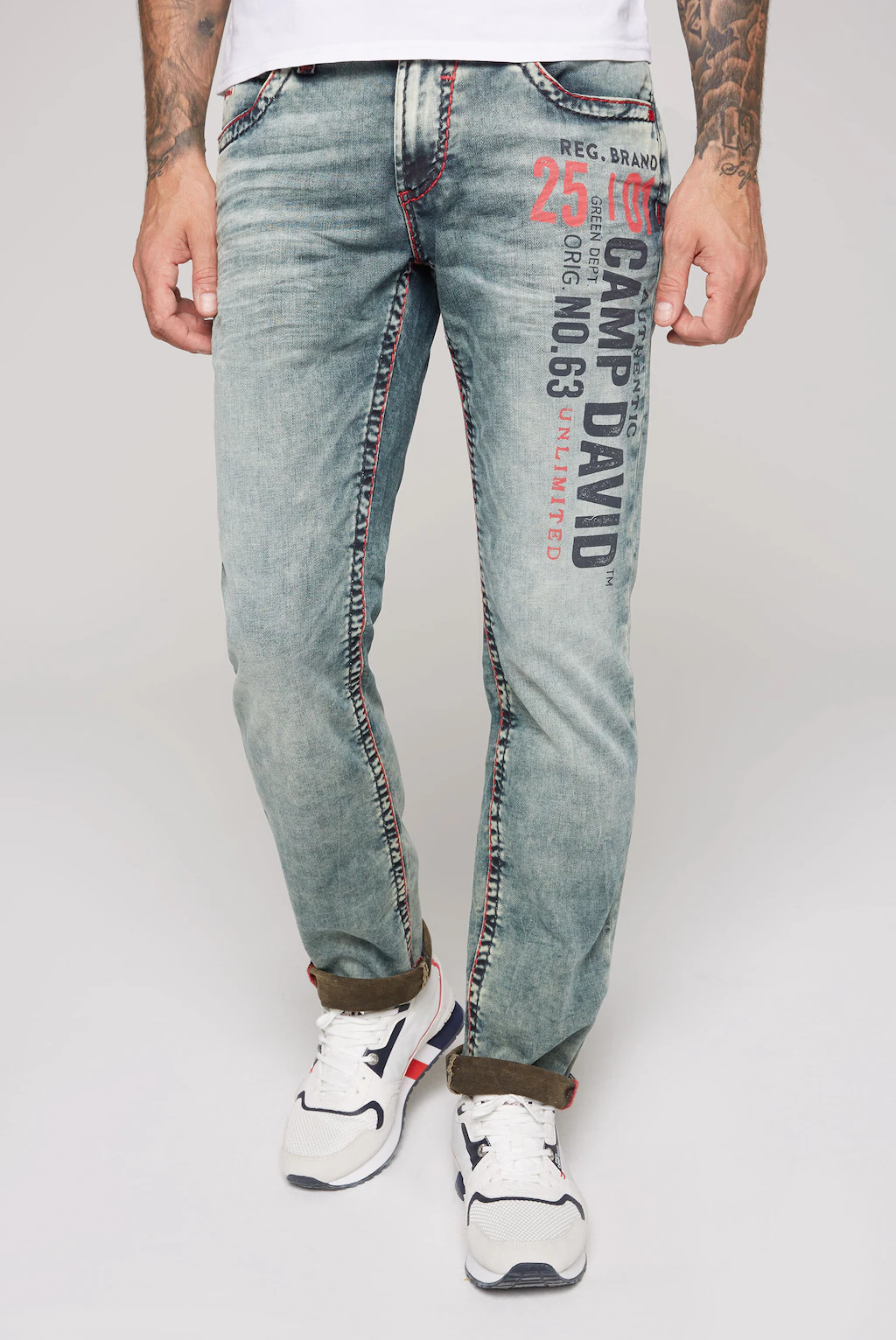 CAMP DAVID Regular-fit-Jeans, mit normaler Leibhöhe günstig online kaufen