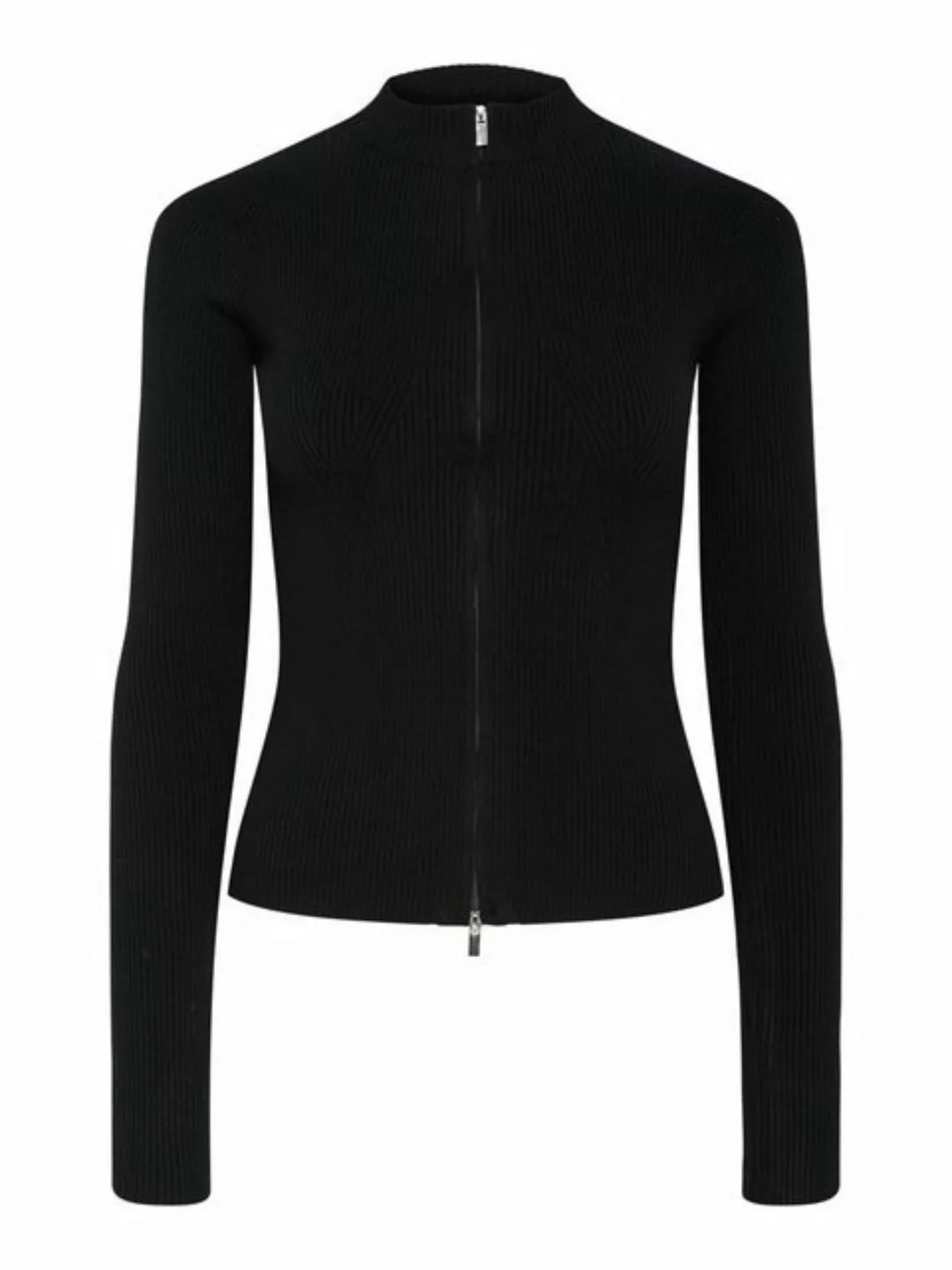 pieces Strickjacke PCCRISTA LS ZIP KNIT CARDIGAN NOOS BC günstig online kaufen