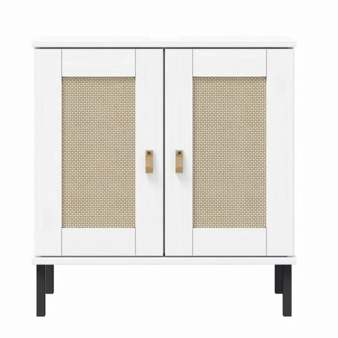 Woodroom Waschbeckenunterschrank Valencia Kiefer massiv lackiert, BxHxT 62x günstig online kaufen