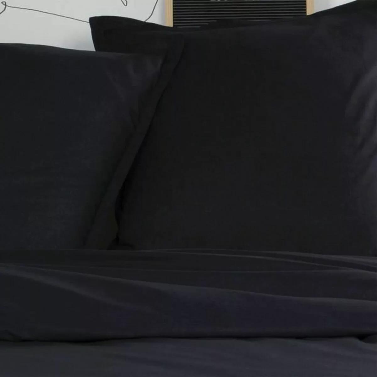 Bettdeckenbezug Today Sacha Schwarz 200 X 200 Cm günstig online kaufen