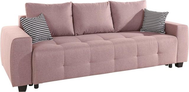 COLLECTION AB Schlafsofa "Bella", mit Bettfunktion und Bettkasten, inkl. lo günstig online kaufen