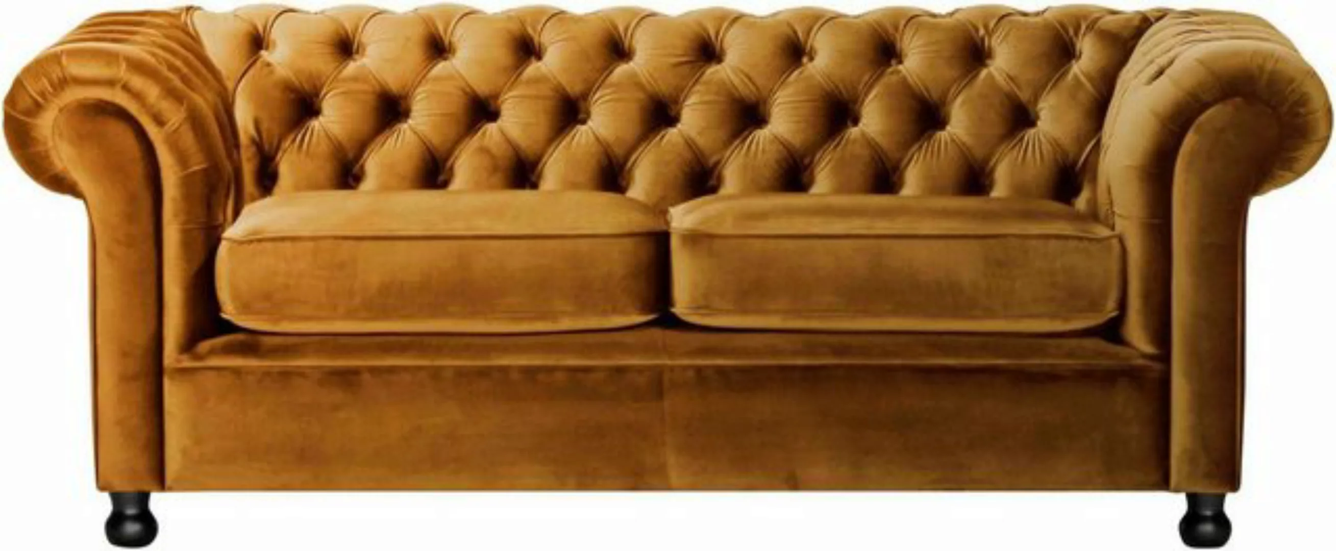 Home affaire Chesterfield-Sofa Chesterfield Home 3-Sitzer B/T/H: 192/87/75 günstig online kaufen