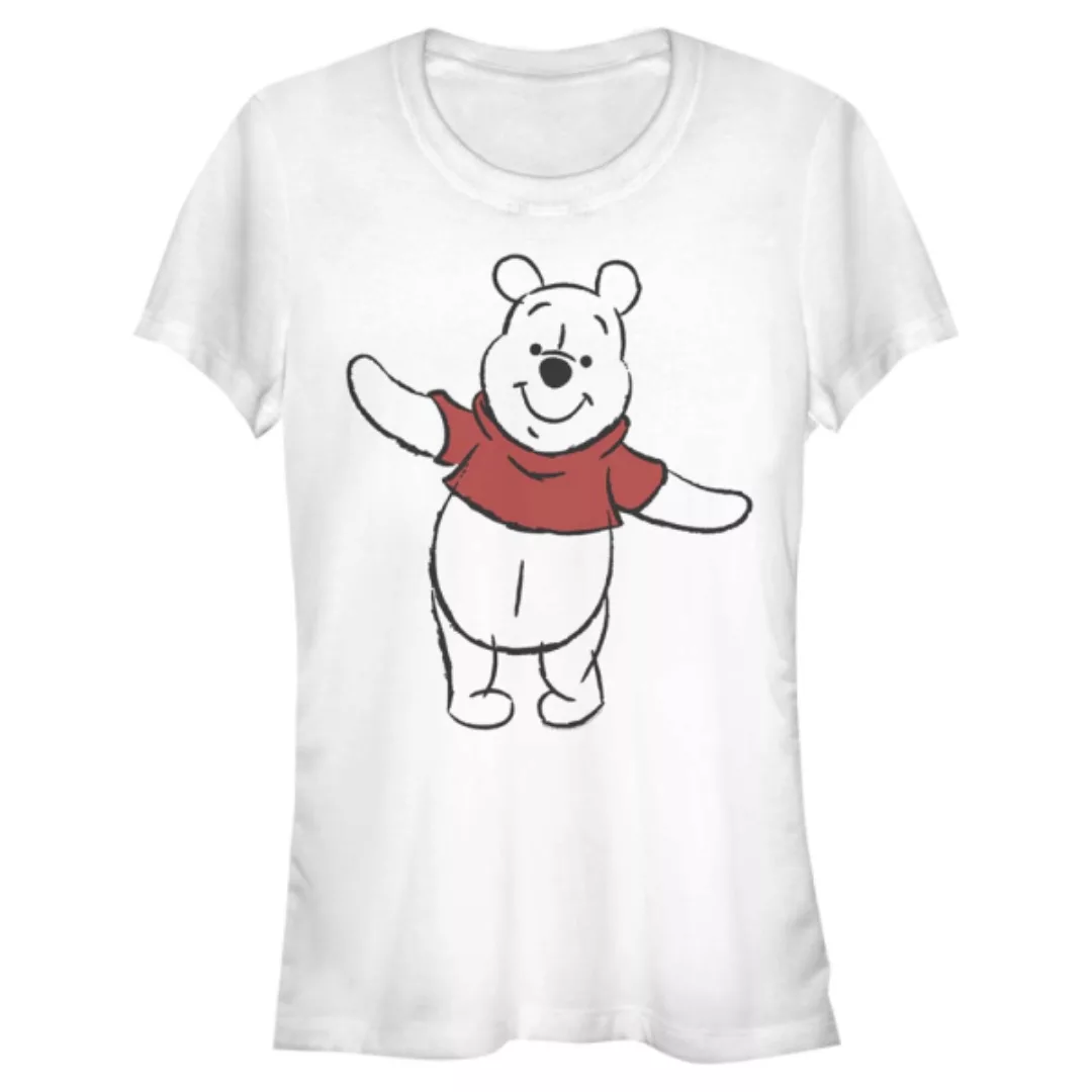 Disney Classics - Winnie Puuh - Winnie Puuh Basic Sketch Pooh - Frauen T-Sh günstig online kaufen