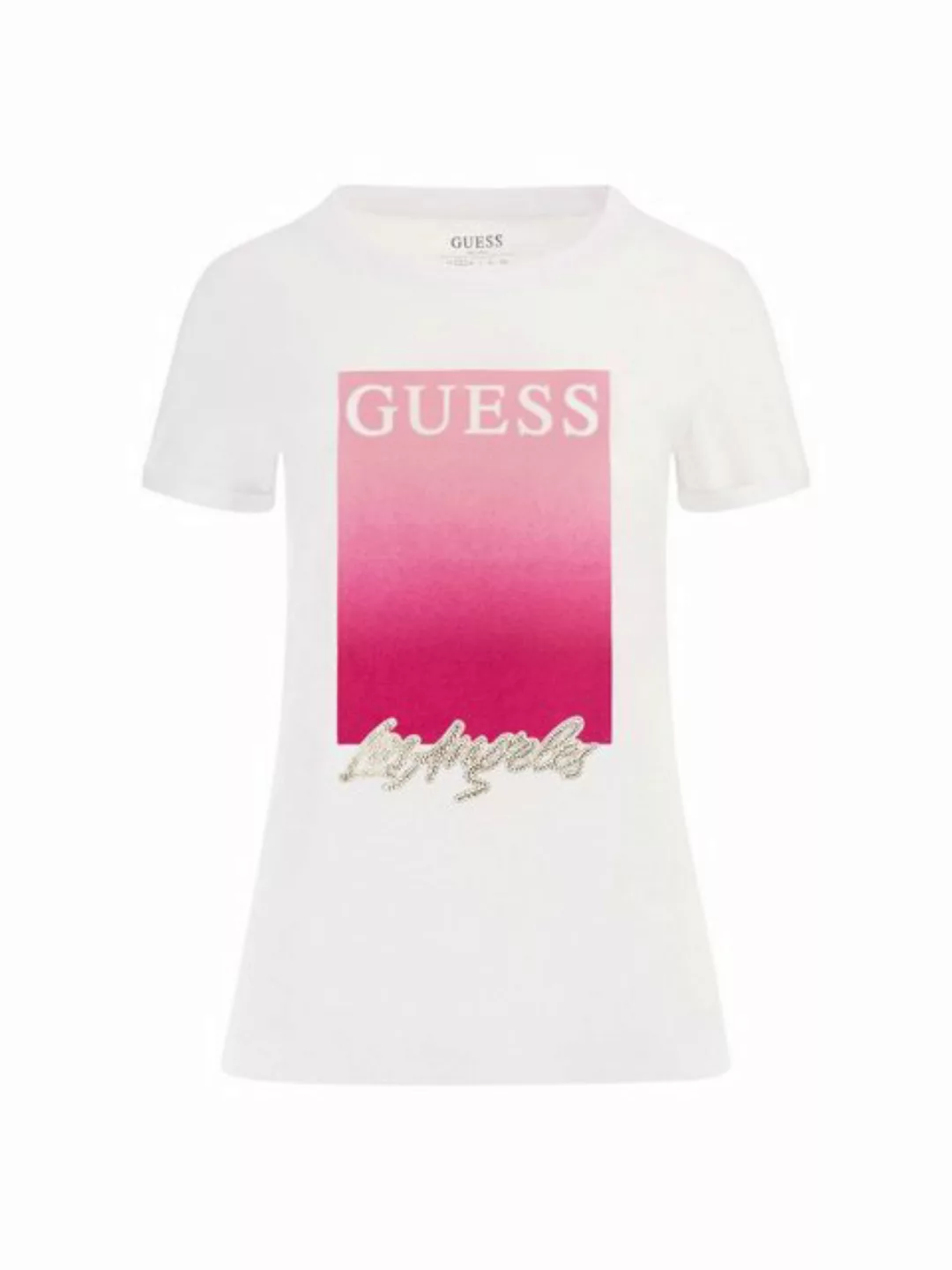 Guess T-Shirt (1-tlg) Ziersteine günstig online kaufen