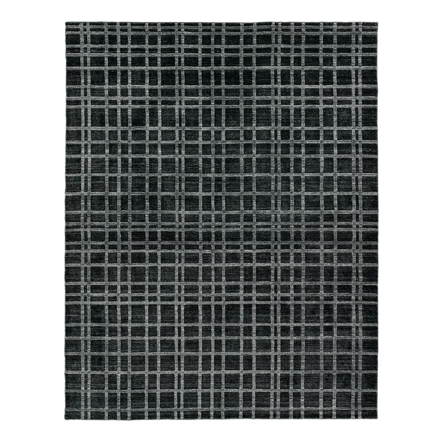 Kurzflor Teppich Cosetta • Viskoseteppich • 3 Groessen - Grau / 200 x 300 c günstig online kaufen
