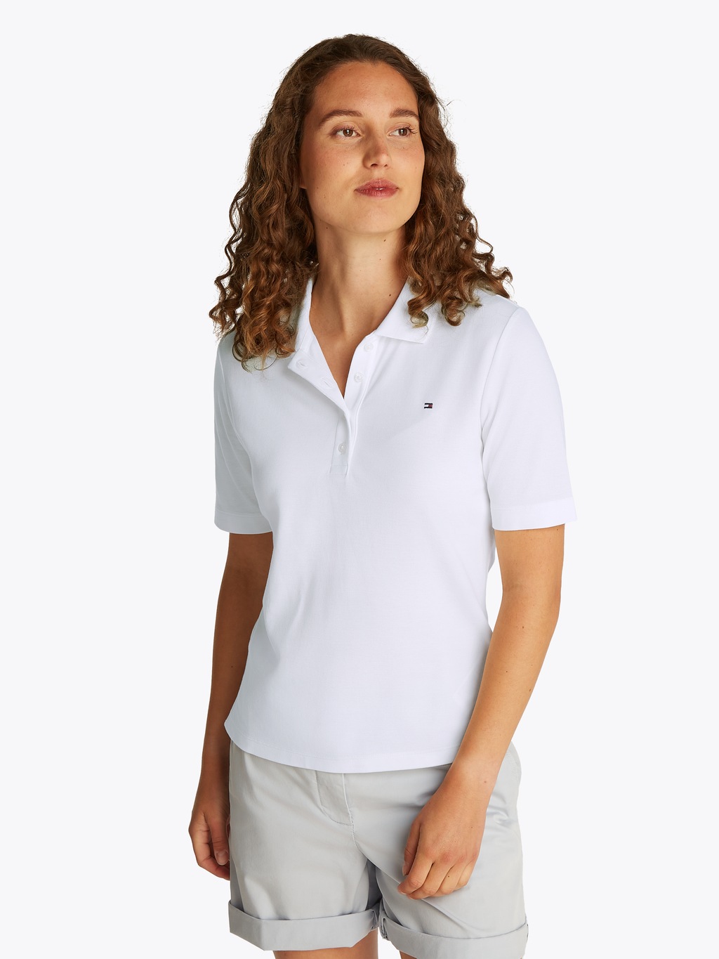 Tommy Hilfiger Poloshirt "1985 Regular Fit Pique Premium Polo", mit Logo-St günstig online kaufen