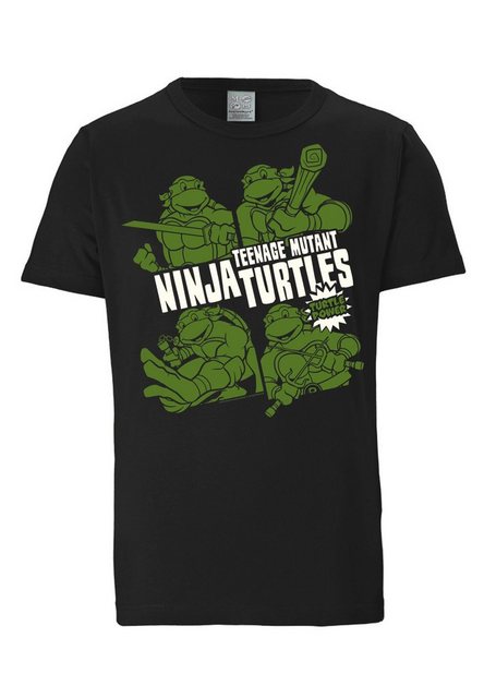 LOGOSHIRT T-Shirt Ninja Turtles - Turtle Power mit lizenziertem Print günstig online kaufen