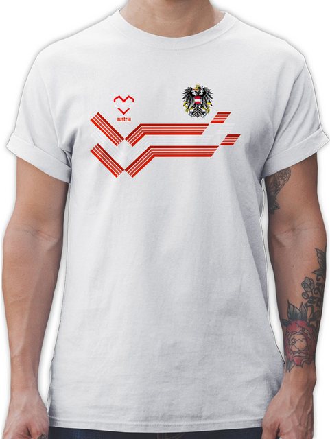 Shirtracer T-Shirt Austria Fanartikel EM, Österreich Wappen 2024 Fussball E günstig online kaufen