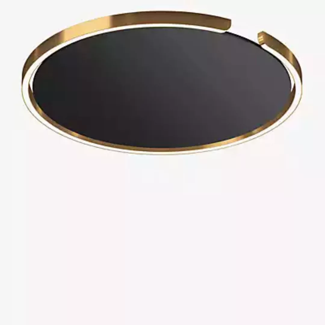 Occhio Mito Soffitto 60 Up Narrow Wand- und Deckenleuchte LED, Kopf bronze/ günstig online kaufen