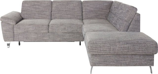 sit&more Ecksofa "Sorano L-Form", wahlweise mit Bettfunktion und Bettkasten günstig online kaufen