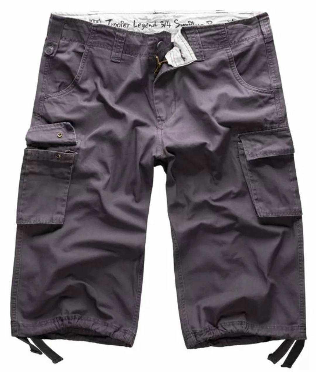 Surplus Raw Vintage Cargoshorts TROOPER LEGEND 3/4 Cargohose anthrazit günstig online kaufen