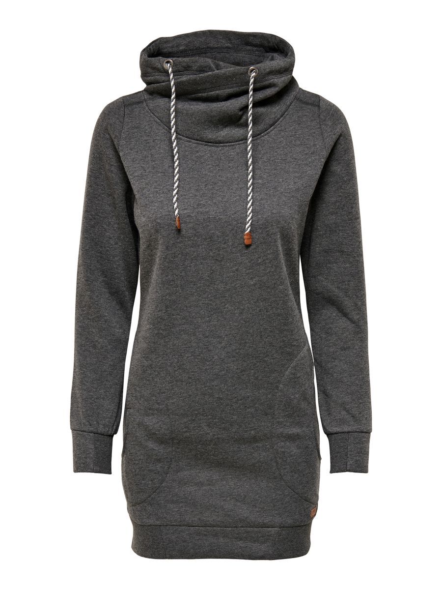 ONLY Langes Sweatshirt Damen Grau günstig online kaufen