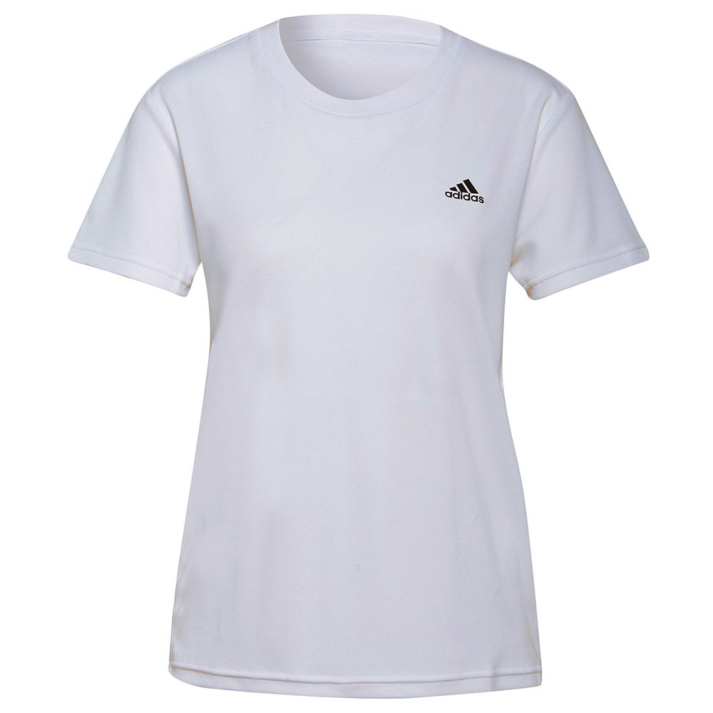 Adidas Sl Kurzärmeliges T-shirt XS White / Black günstig online kaufen