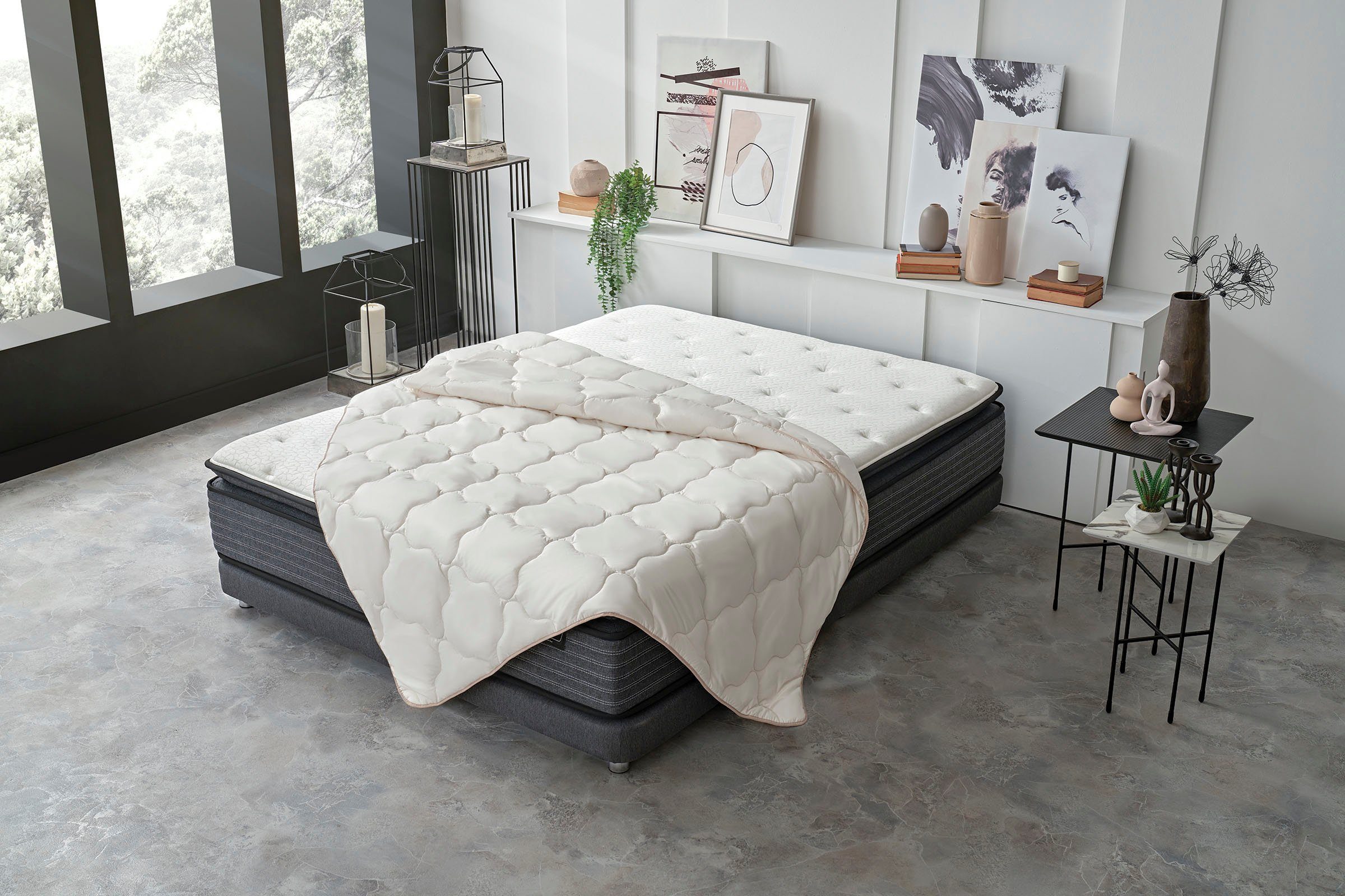 Yatas Bedding Naturhaarbettdecke »Superwashed Wolle, Bettdecke 135x200, 200 günstig online kaufen