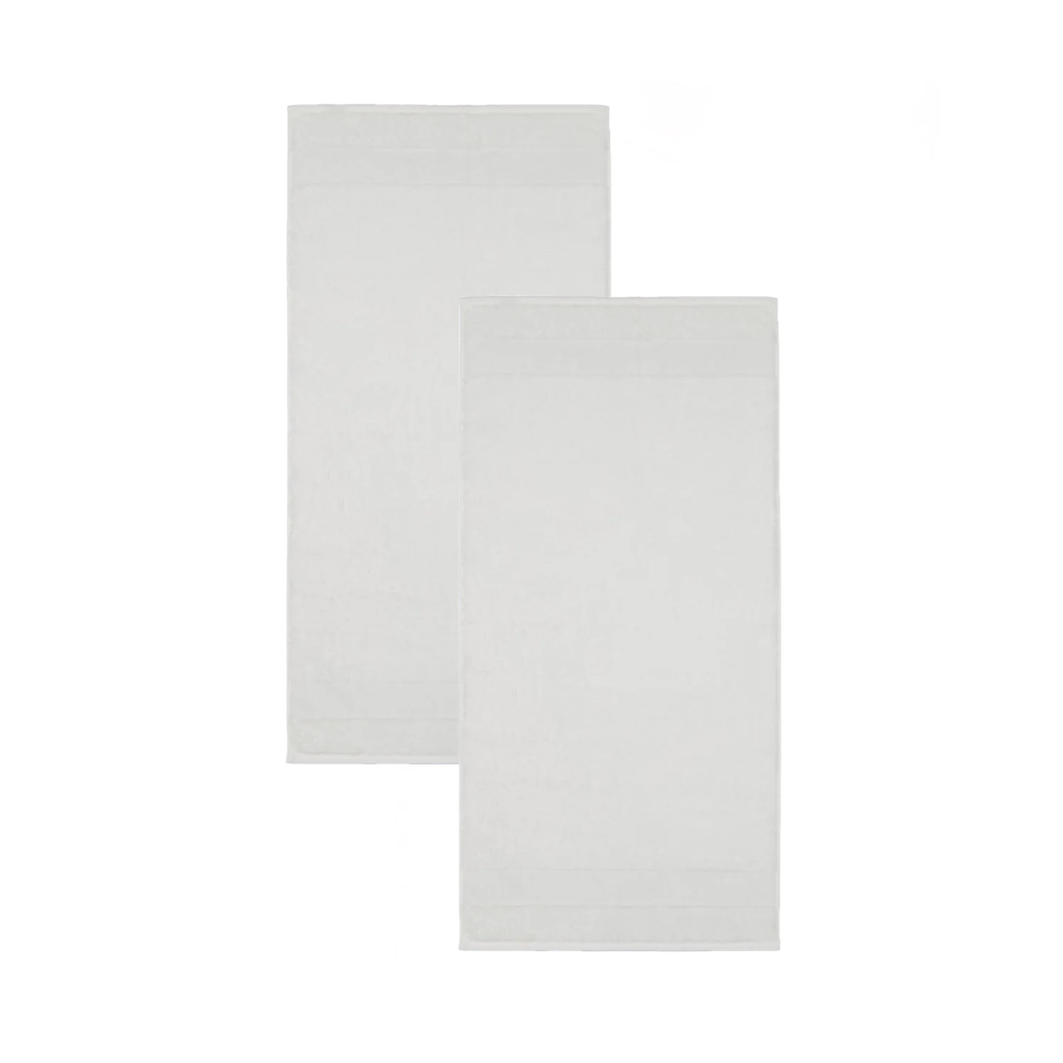 2 Stück Villeroy & Boch Handtücher One 2550-600 brilliant white 50x100 günstig online kaufen