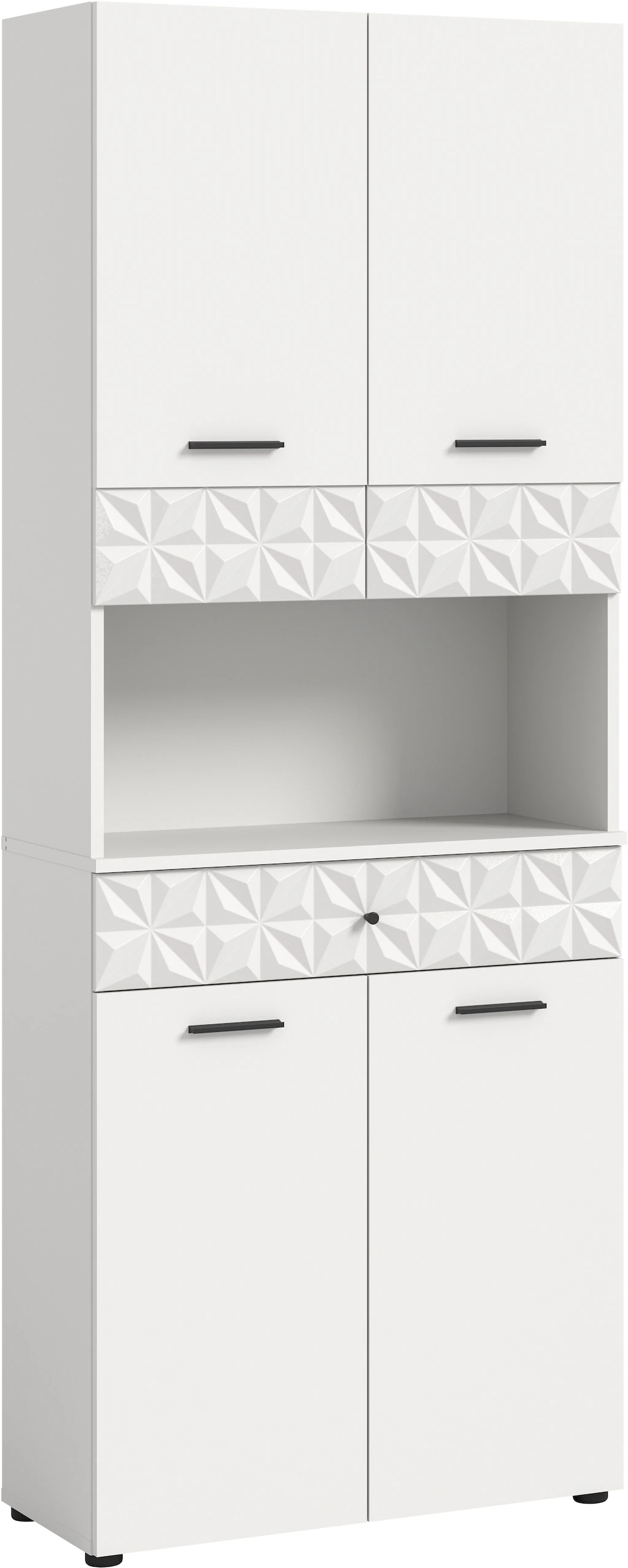 INOSIGN Hochschrank "VICENZA, TOPSELLER, Höhe 187cm, mit Schubkasten & Orna günstig online kaufen