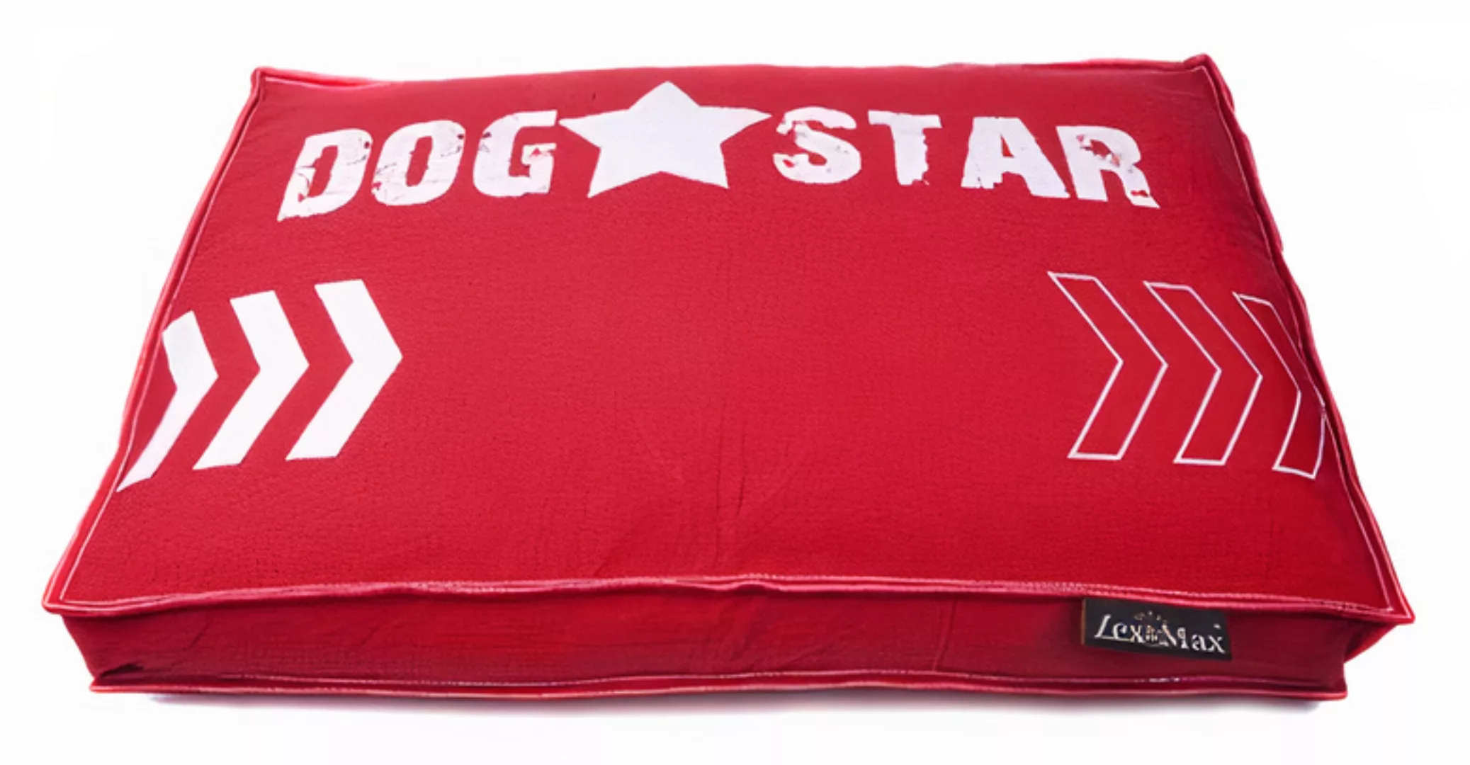 Laufgitter Dogstar 120 X 80 Cm Baumwolle Rot günstig online kaufen