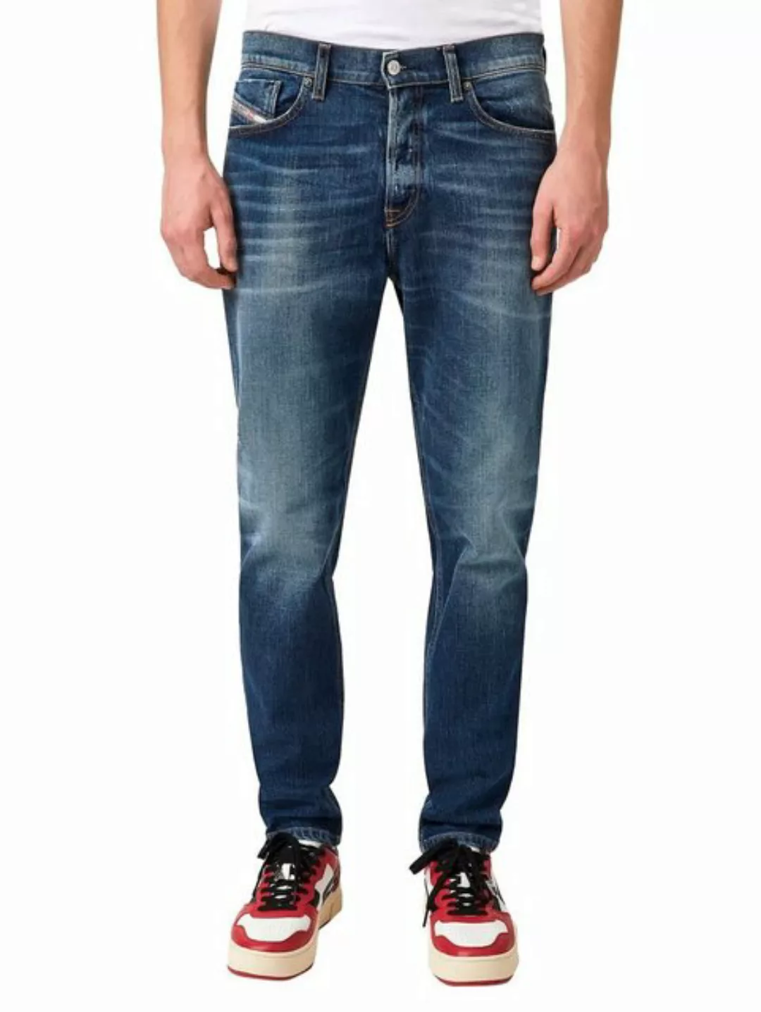 Diesel Tapered-fit-Jeans Regular - Stretch - D-Fining 09A92 günstig online kaufen