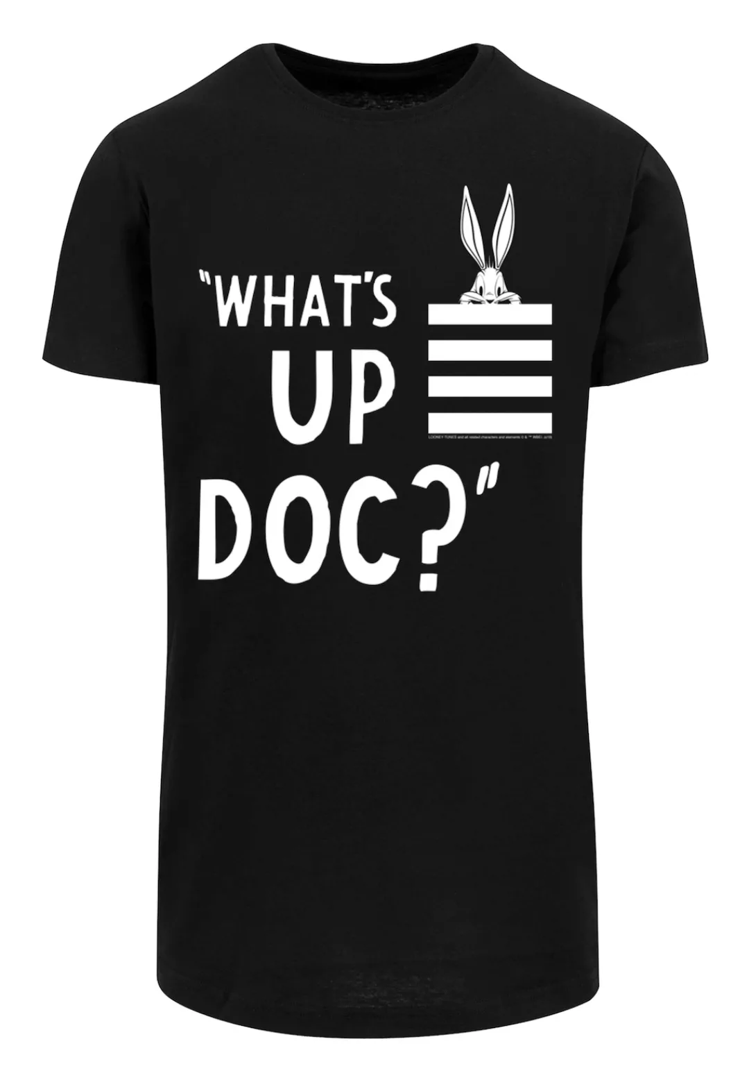 F4NT4STIC T-Shirt "Looney Tunes Bugs Bunny Whats Up Doc Stripes", Print günstig online kaufen