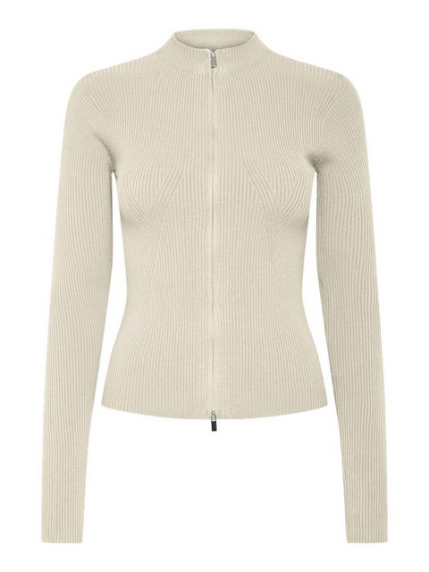 pieces Strickjacke PCCRISTA LS ZIP KNIT CARDIGAN NOOS BC günstig online kaufen