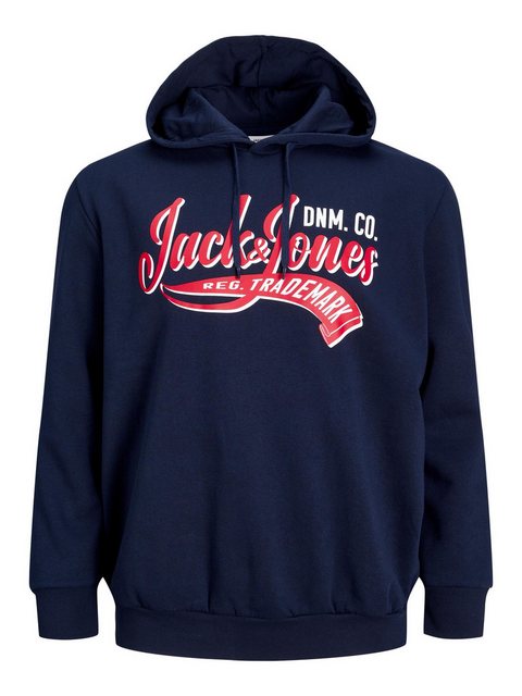 Jack & Jones Hoodie Kapuzenpullover Plus Size Hoodie mit Print JJELOGO 5864 günstig online kaufen