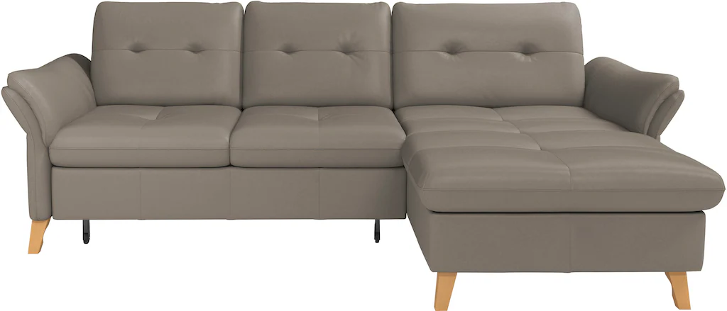 sit&more Ecksofa "Göteborg", Sitztiefenverstellung und Federkern, wahlweise günstig online kaufen