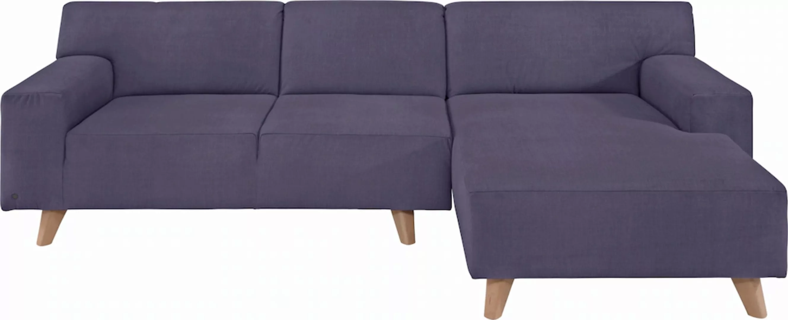 TOM TAILOR HOME Ecksofa "NORDIC PURE", mit Recamiere, im Retrolook, Füße Bu günstig online kaufen