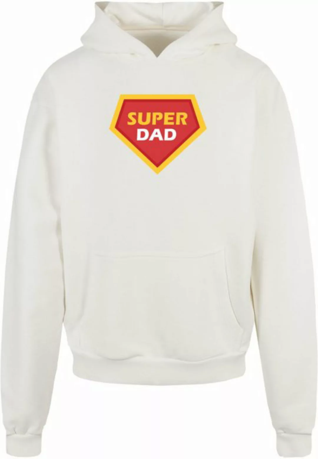 Merchcode Kapuzensweatshirt Merchcode Herren Fathers Day - Super dad Ultra günstig online kaufen