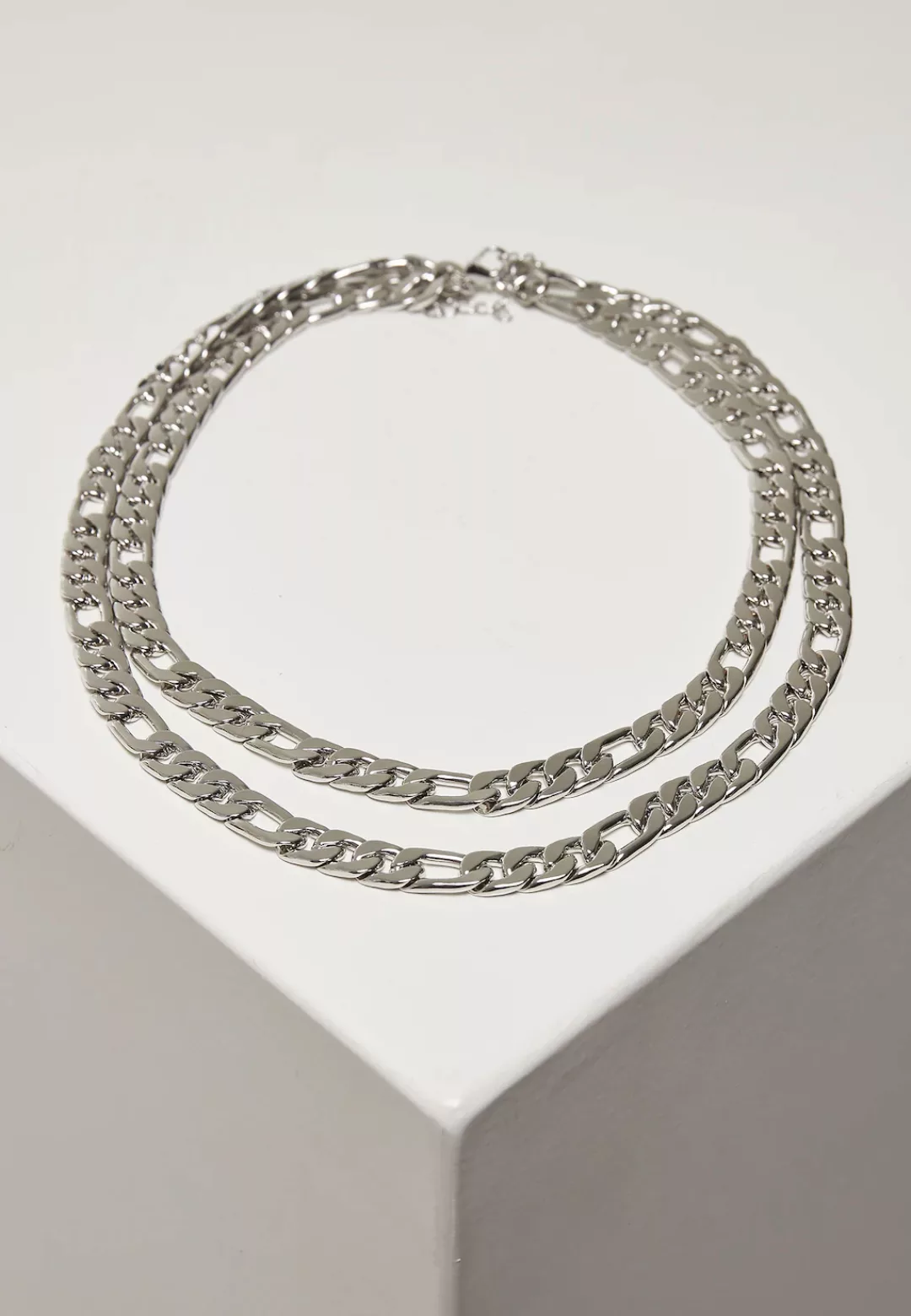URBAN CLASSICS Edelstahlkette "Accessoires Figaro Layering Necklace" günstig online kaufen