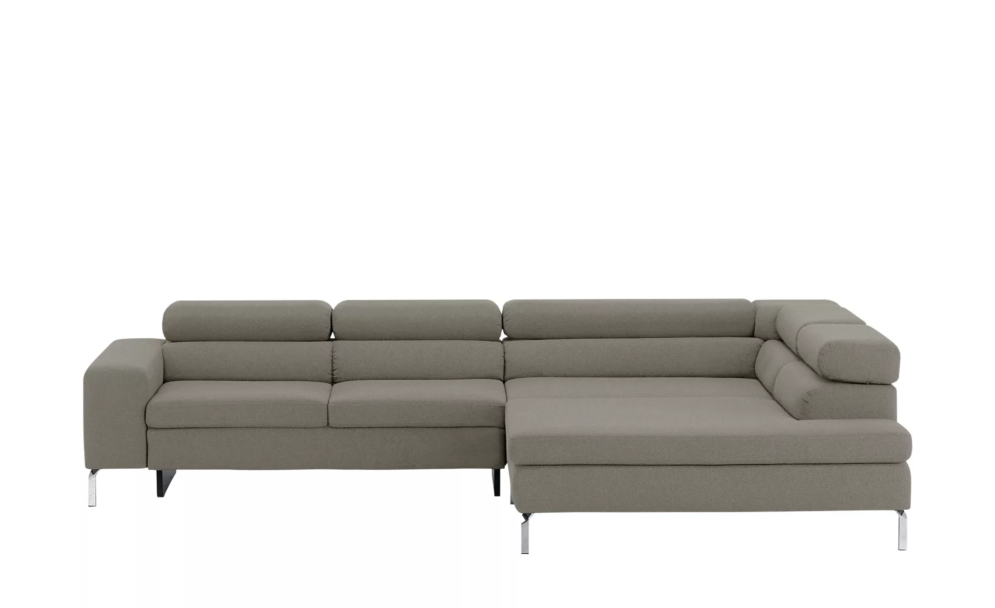 Gallery M Ecksofa  Felicia - grau - 309 cm - 72 cm - 215 cm - Polstermöbel günstig online kaufen