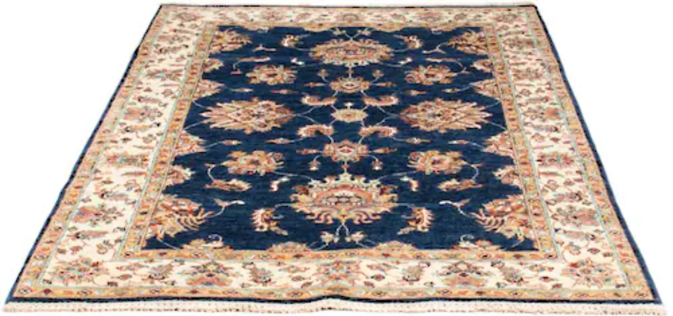 morgenland Orientteppich »Ziegler - 176 x 120 cm - dunkelblau«, rechteckig günstig online kaufen